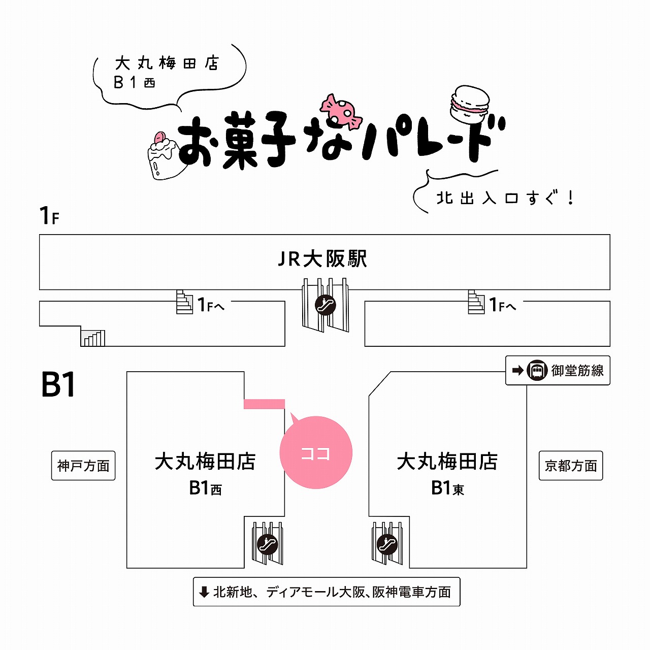 心斎橋 スイーツ