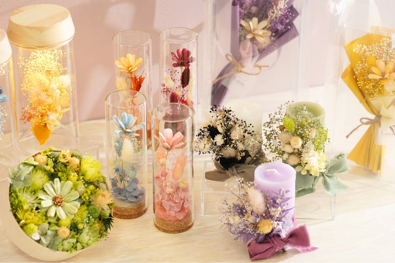 梅田 ドライフラワー